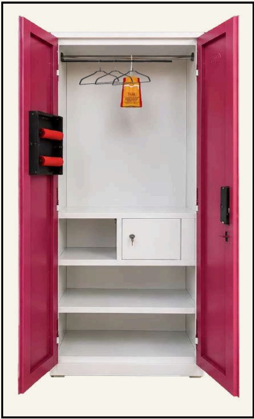 CHITRA-2 steel almirah by Grihshobha Vault